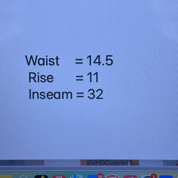 NEW Michael Kors Womens XS Chambray Pleated Wide Leg- Sky blue wash - Picture 4 of 9